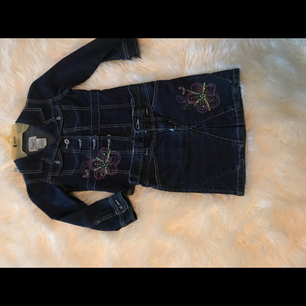 Kids corner2 Piece denim dress